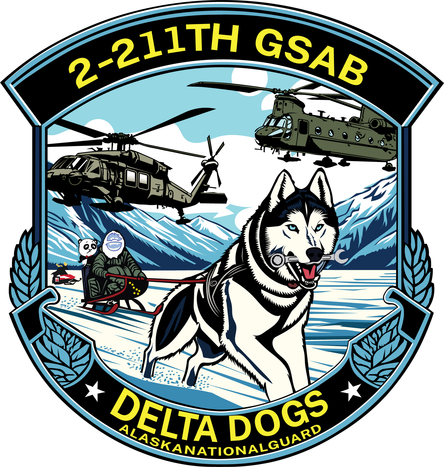 Unit Stickers- 4in