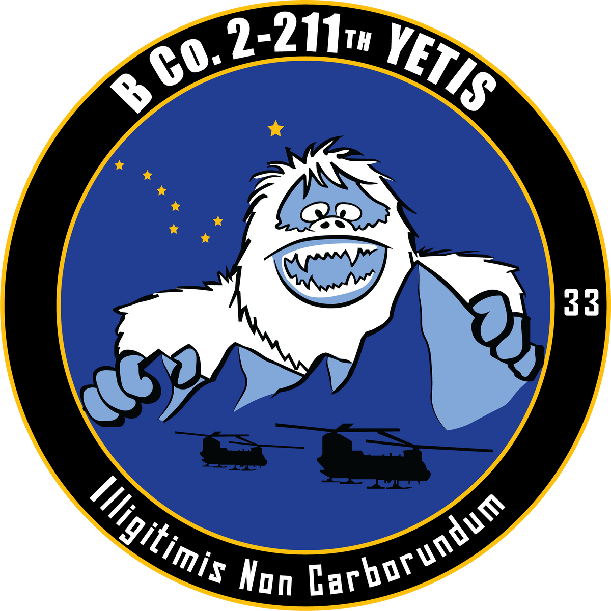 B CO. 2-211 Yetis