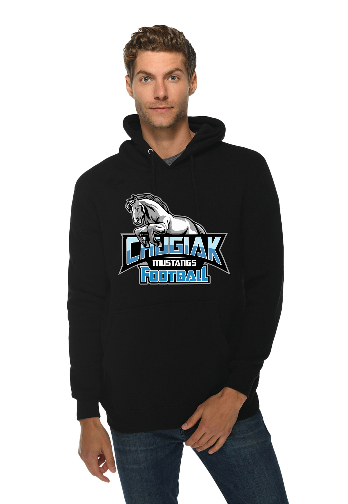 Chugiak Mustang Football Hoodie