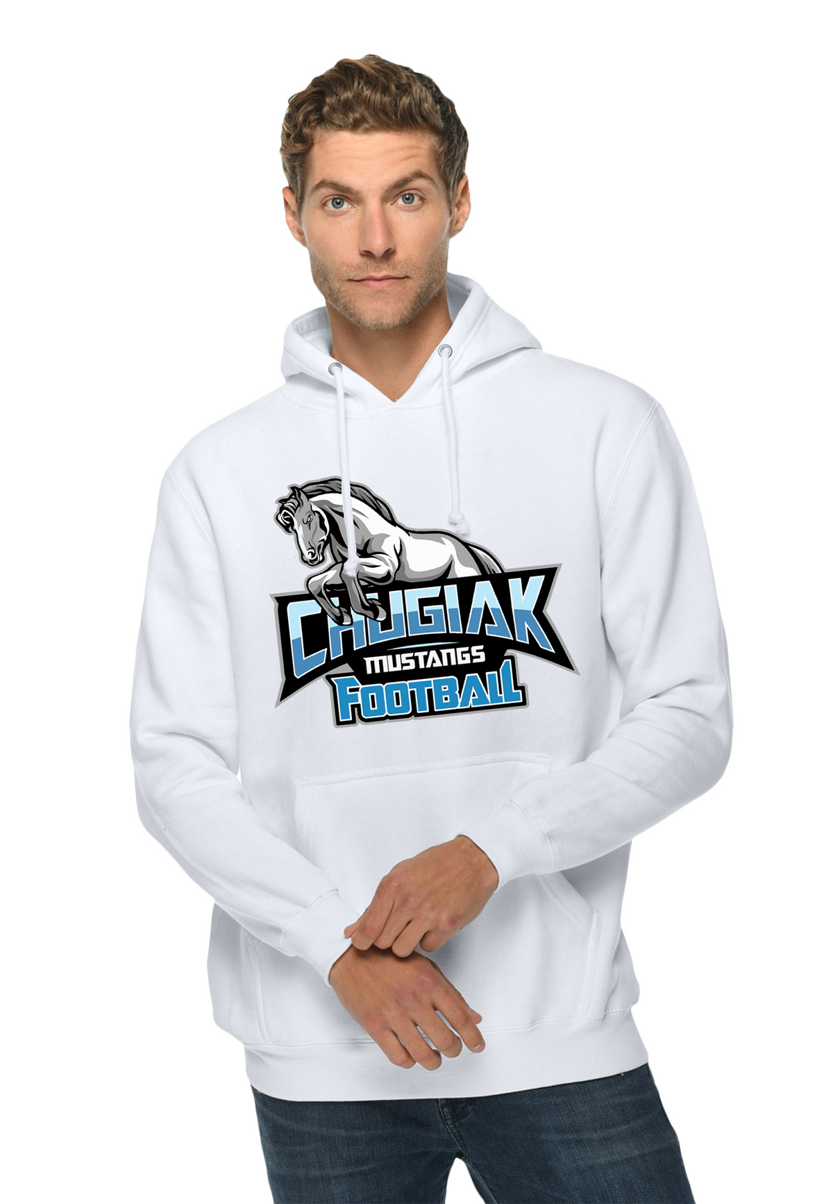 Chugiak Mustang Football Hoodie