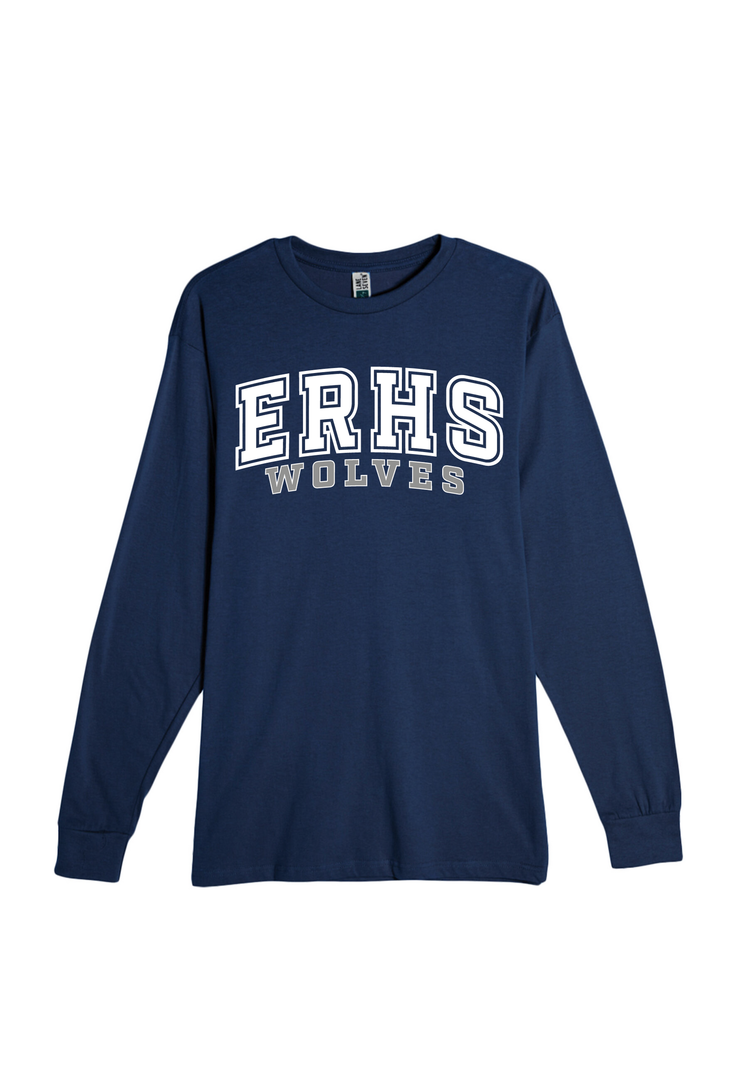 ERHS Long Sleeve Navy Tee