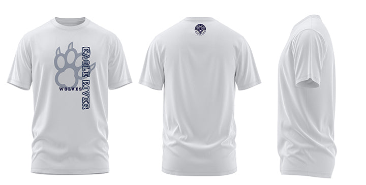 ERHS Short Sleeve White Tee