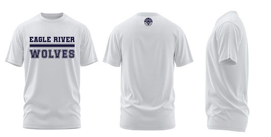 ERHS Short Sleeve White Tee