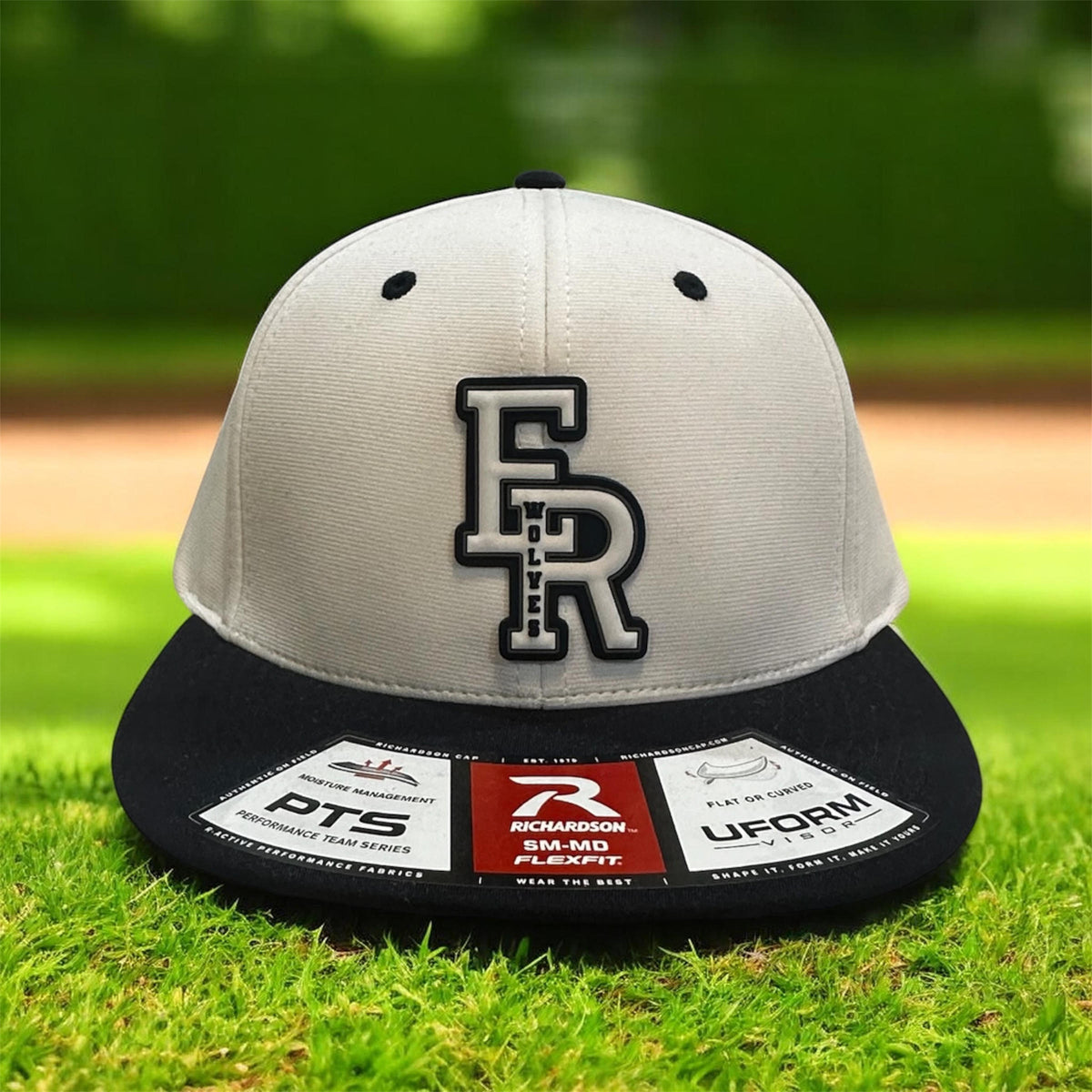 Eagle River Wolves Richardson PTS20 — 3D Liquid PVC Logo