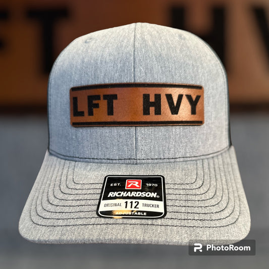 LFT HVY Leather Patch Trucker