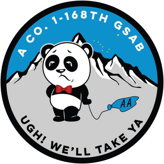 Panda Stickers- 4in