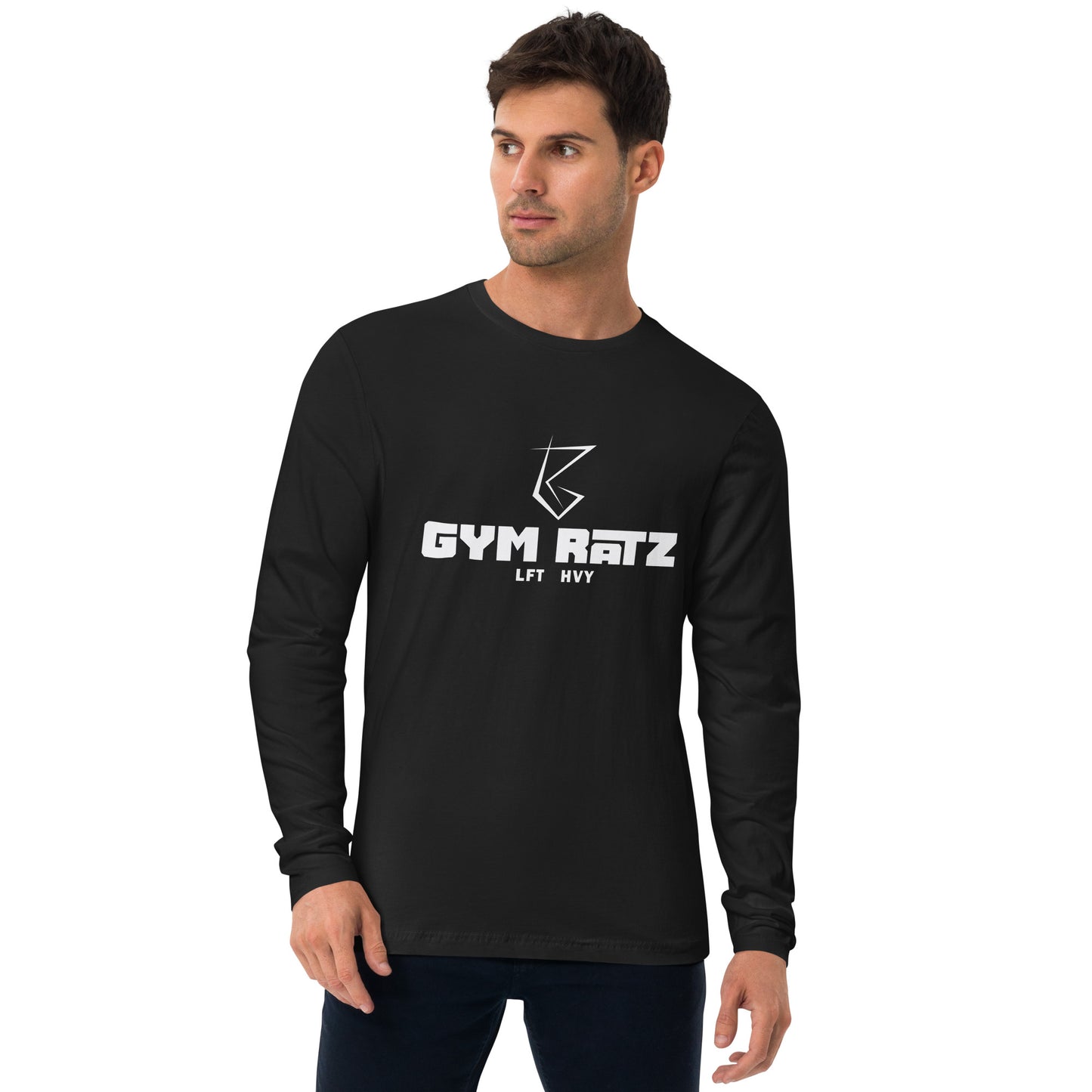 Gym Ratz Logo LS Tee