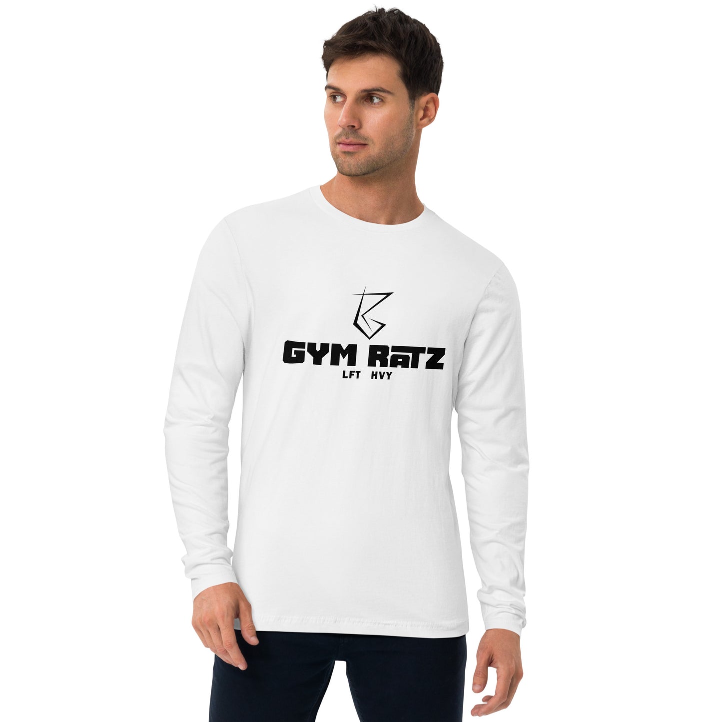 Gym Ratz Logo LS Tee